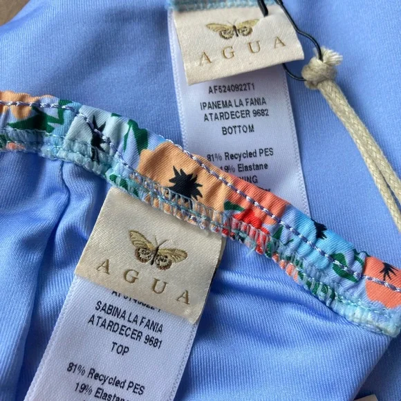 AGUA by A. Bendita Set - Sabina La Fania Bikini Top & Ipanema La Fania Bottoms - Picture 14 of 16